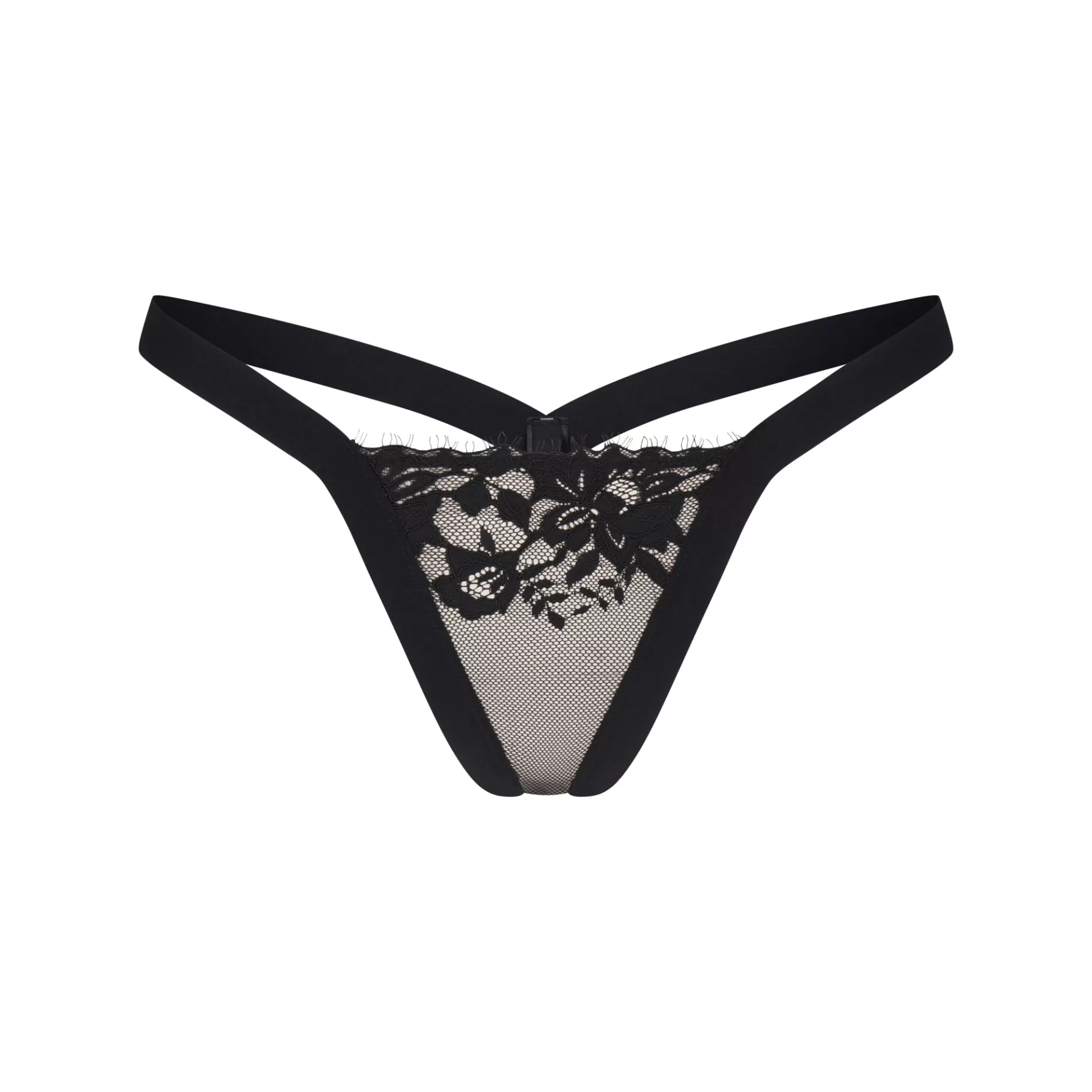 Skims * LACE BUTTERFLY THONG | ONYX