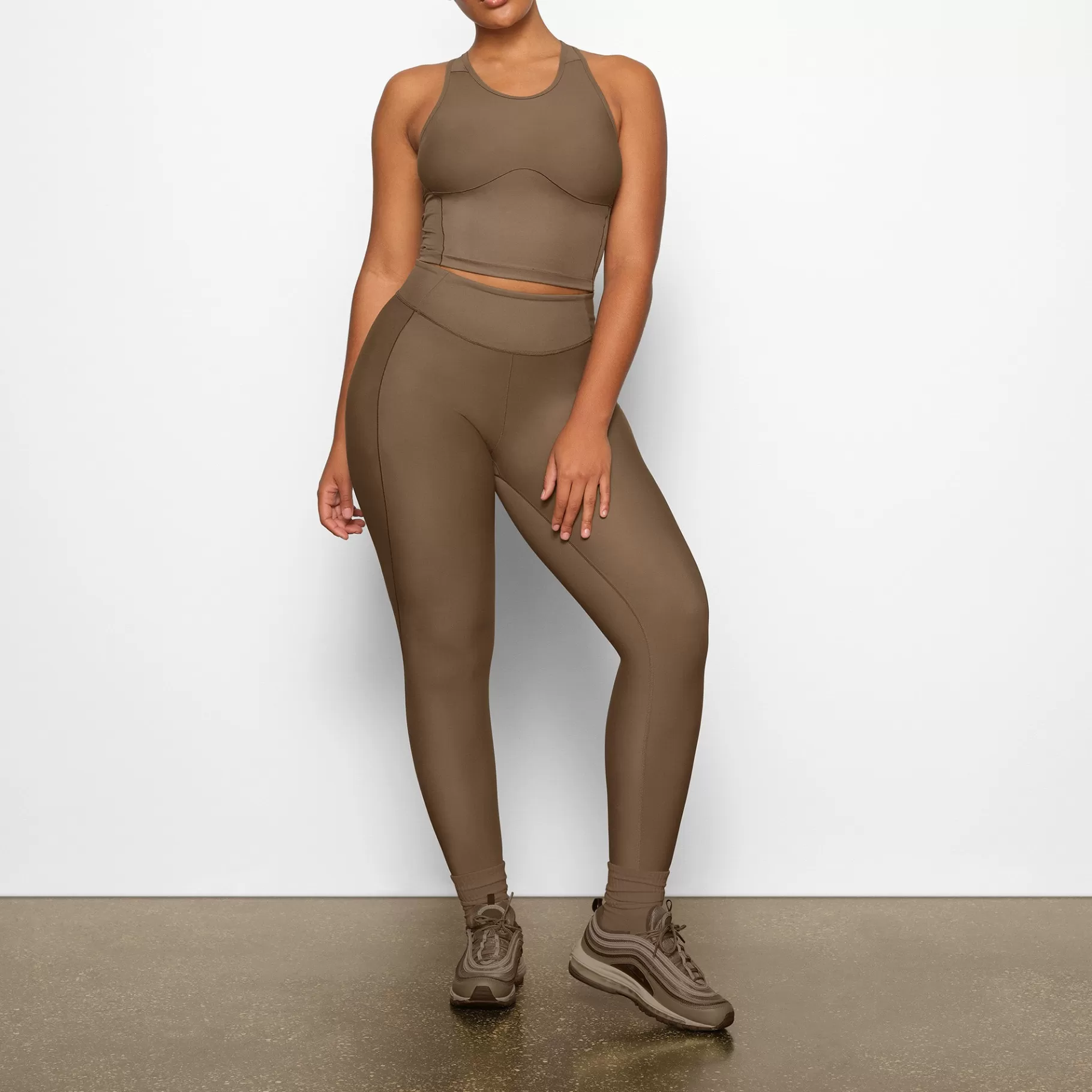 Skims leggings & pants* PERFORMANCE HIGH-WAISTED 7/8 LEGGING | OXIDE