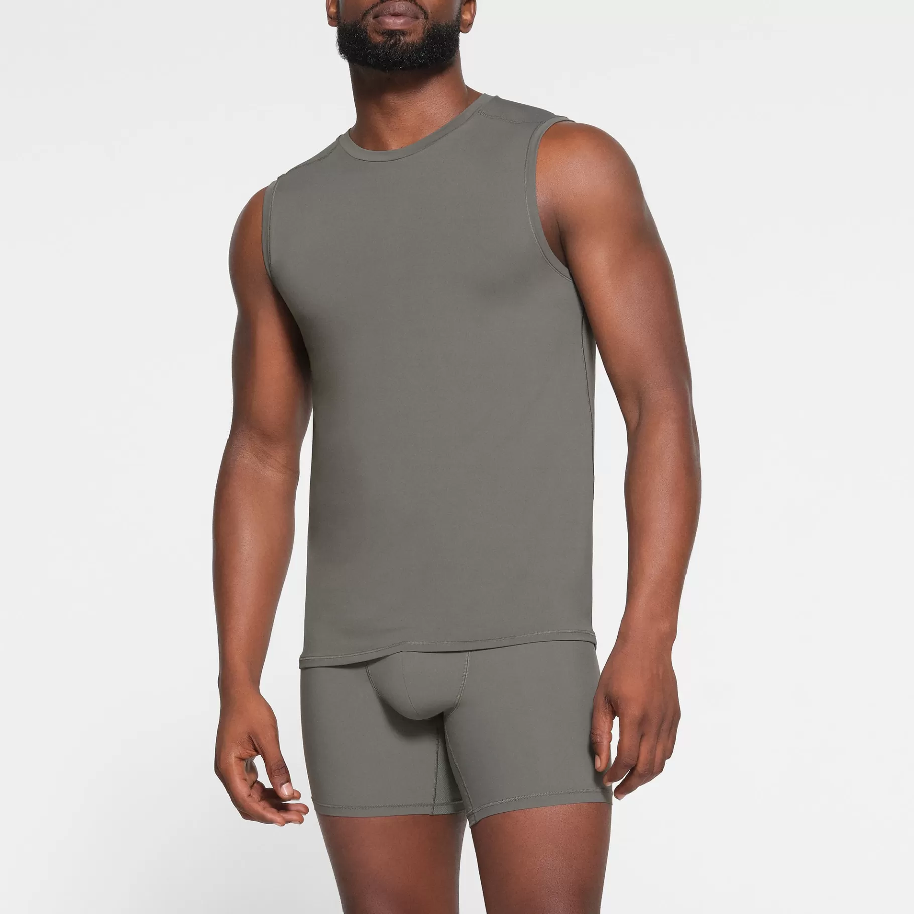 Skims tees & tanks* SPORT MENS MUSCLE TANK | GUNMETAL