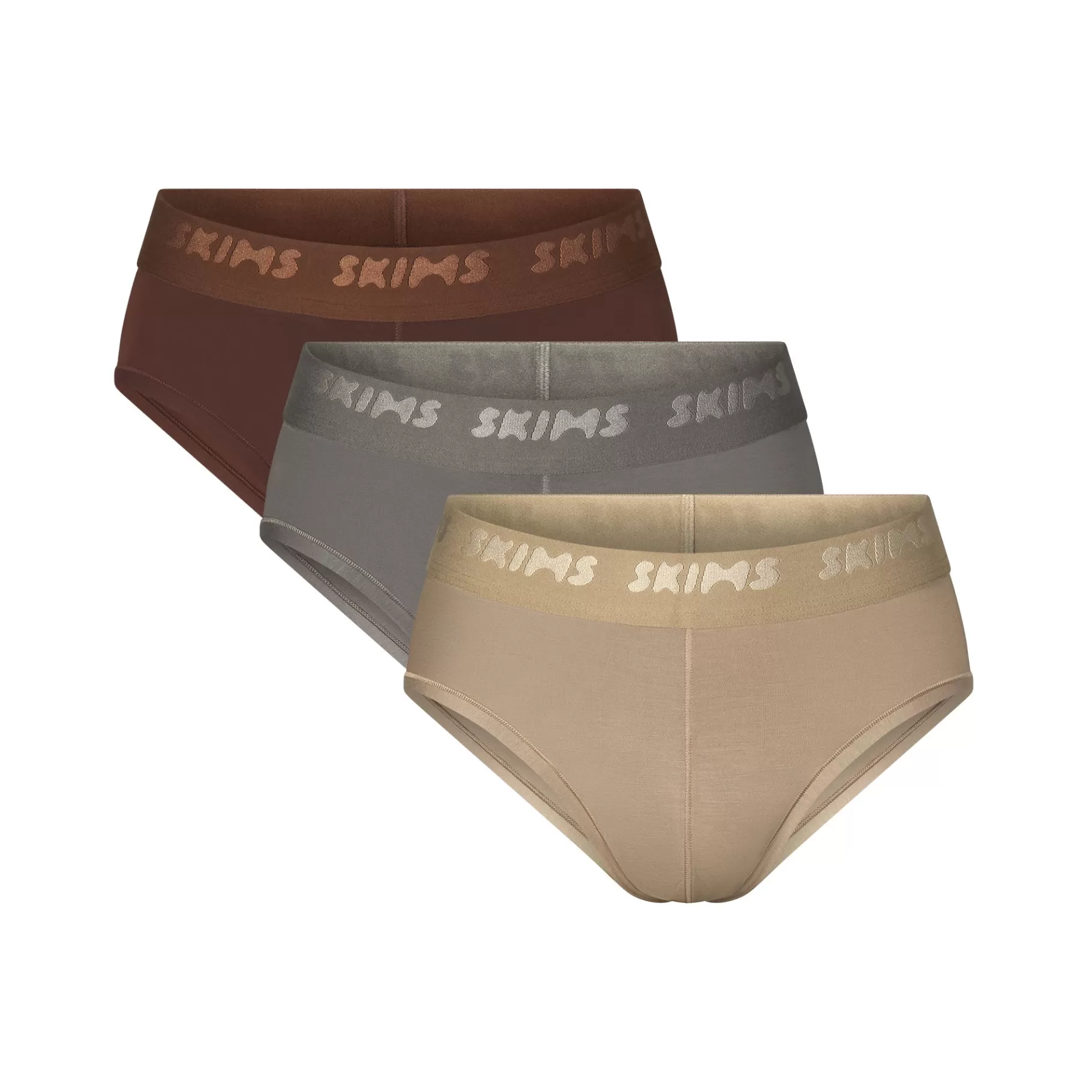 Skims boxers & briefs* STRETCH MENS BRIEF 3-PACK | DESERT MULTI DESERT+MULTI