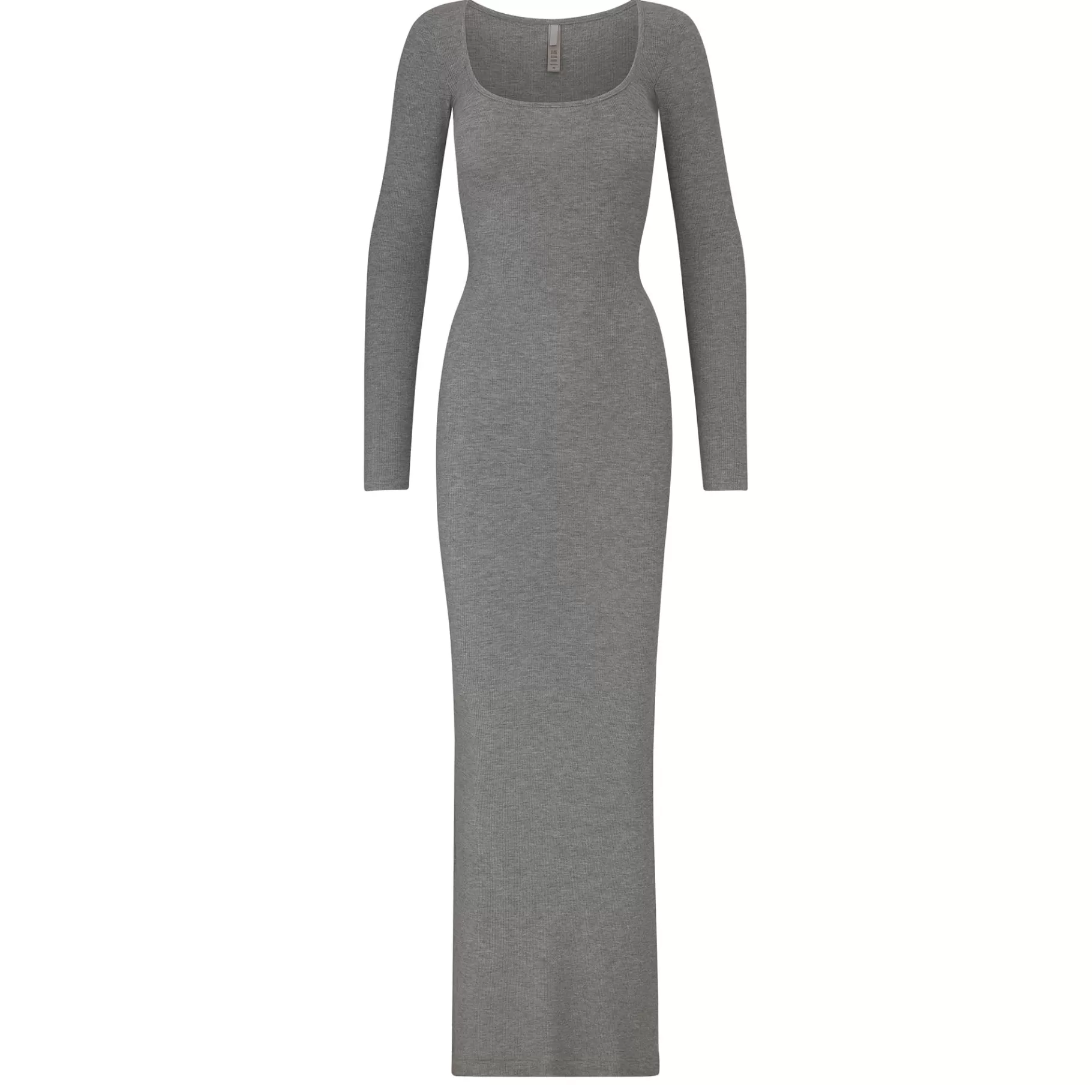 Skims soft lounge*SOFT LOUNGE LONG SLEEVE DRESS | HEATHER GREY HEATHER+GREY