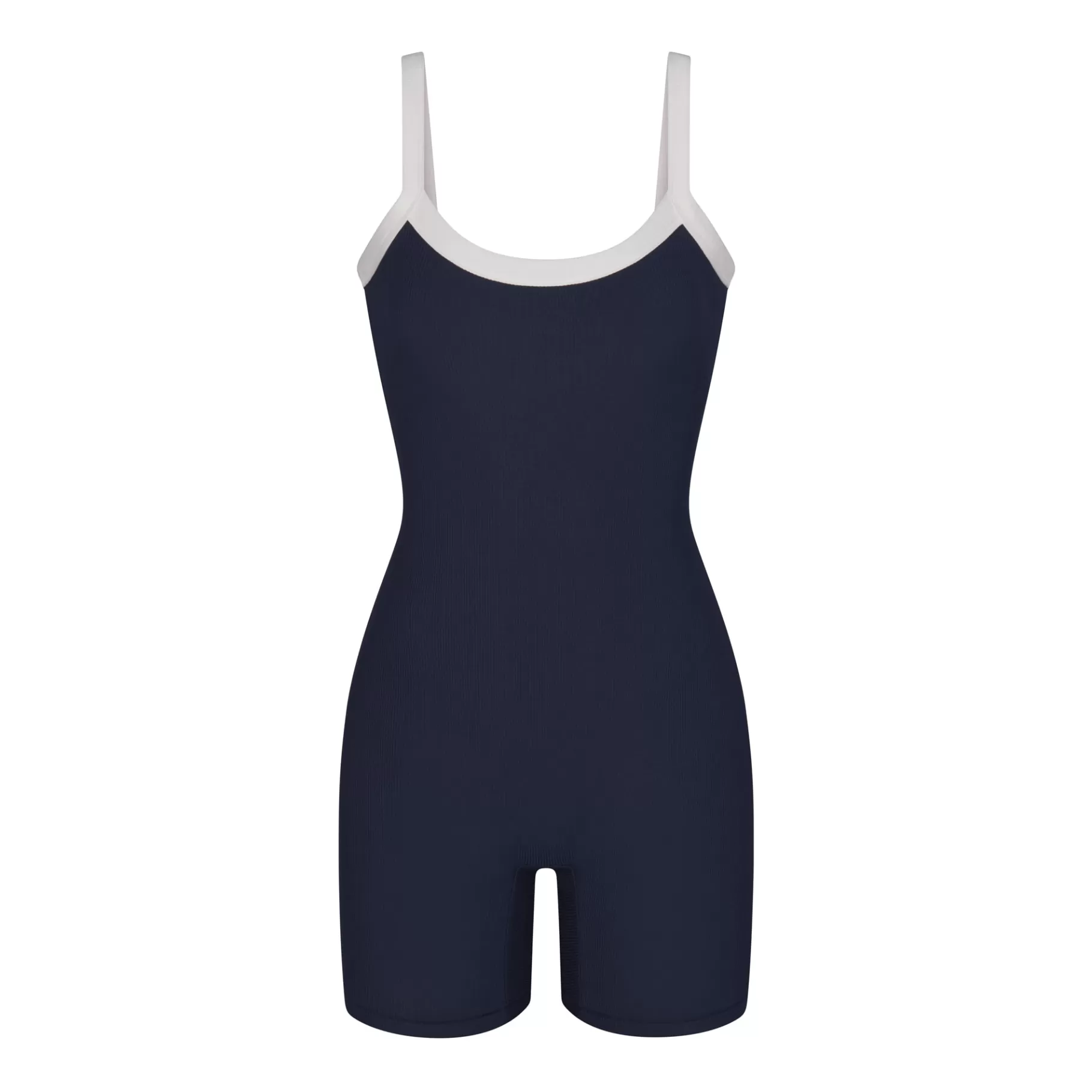 Skims soft lounge*SOFT LOUNGE RINGER SCOOP ONESIE | NAVY