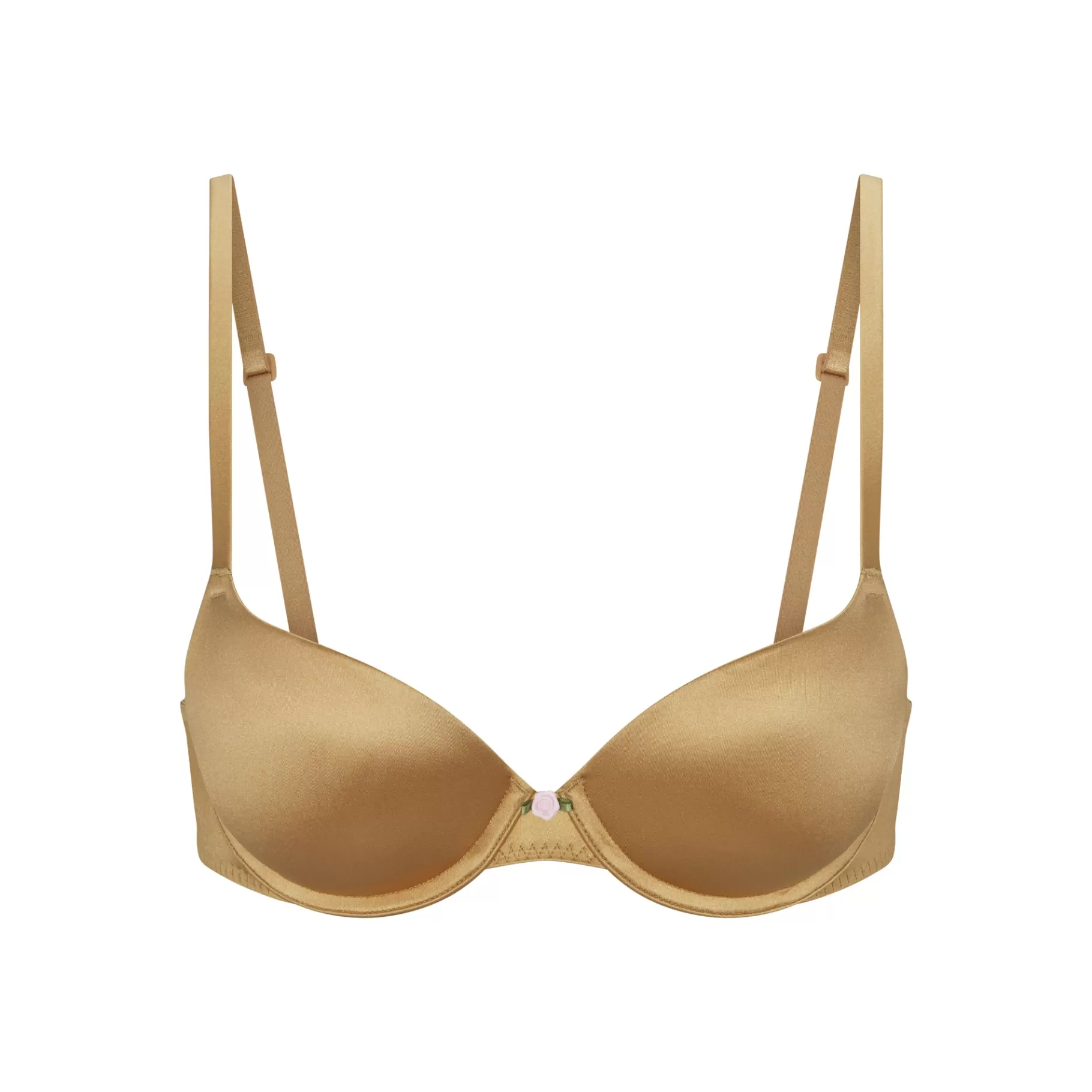 Skims push-up*STRETCH SATIN PUSH-UP BRA | PYRITE