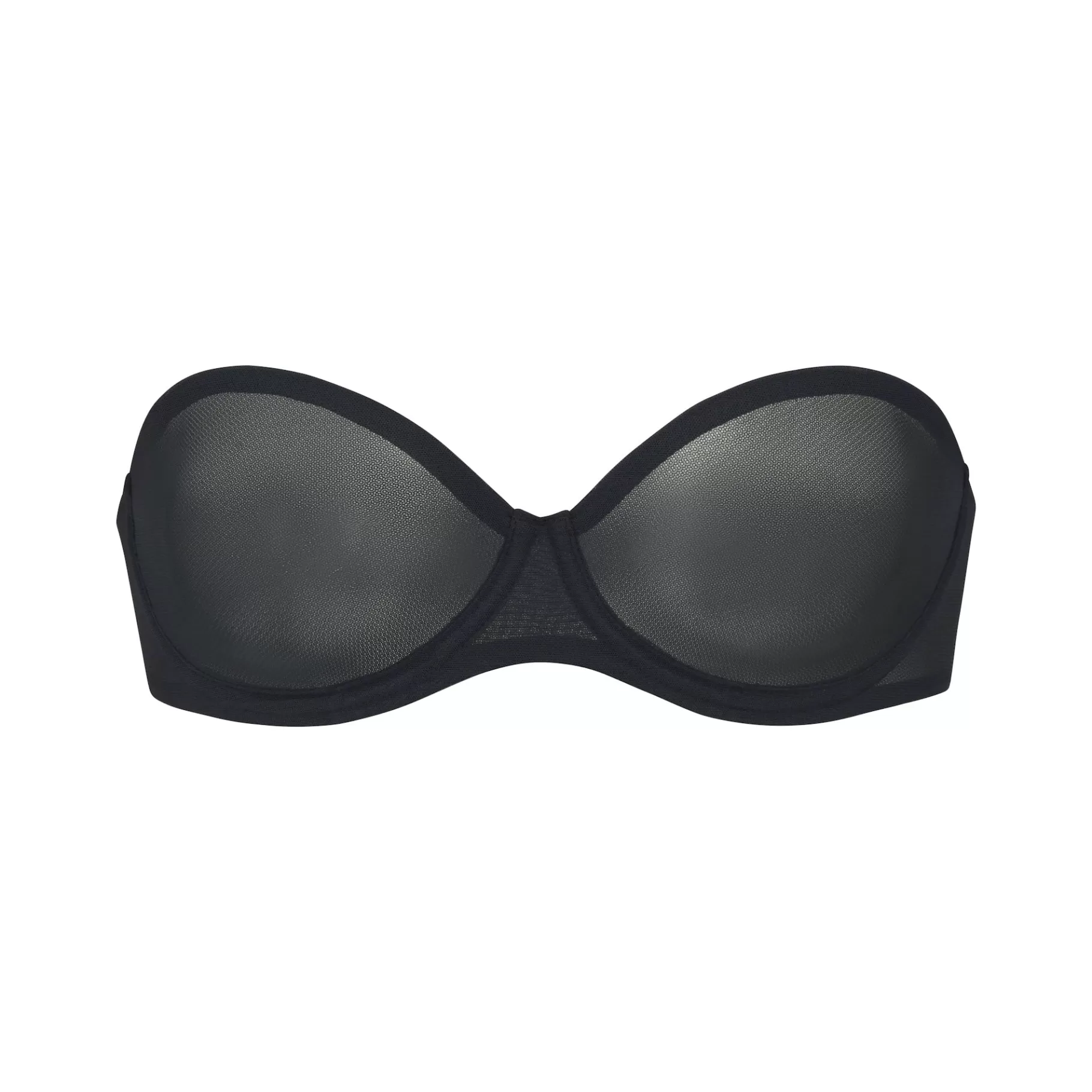 Skims unlined*ULTRA FINE MESH STRAPLESS BRA | ONYX