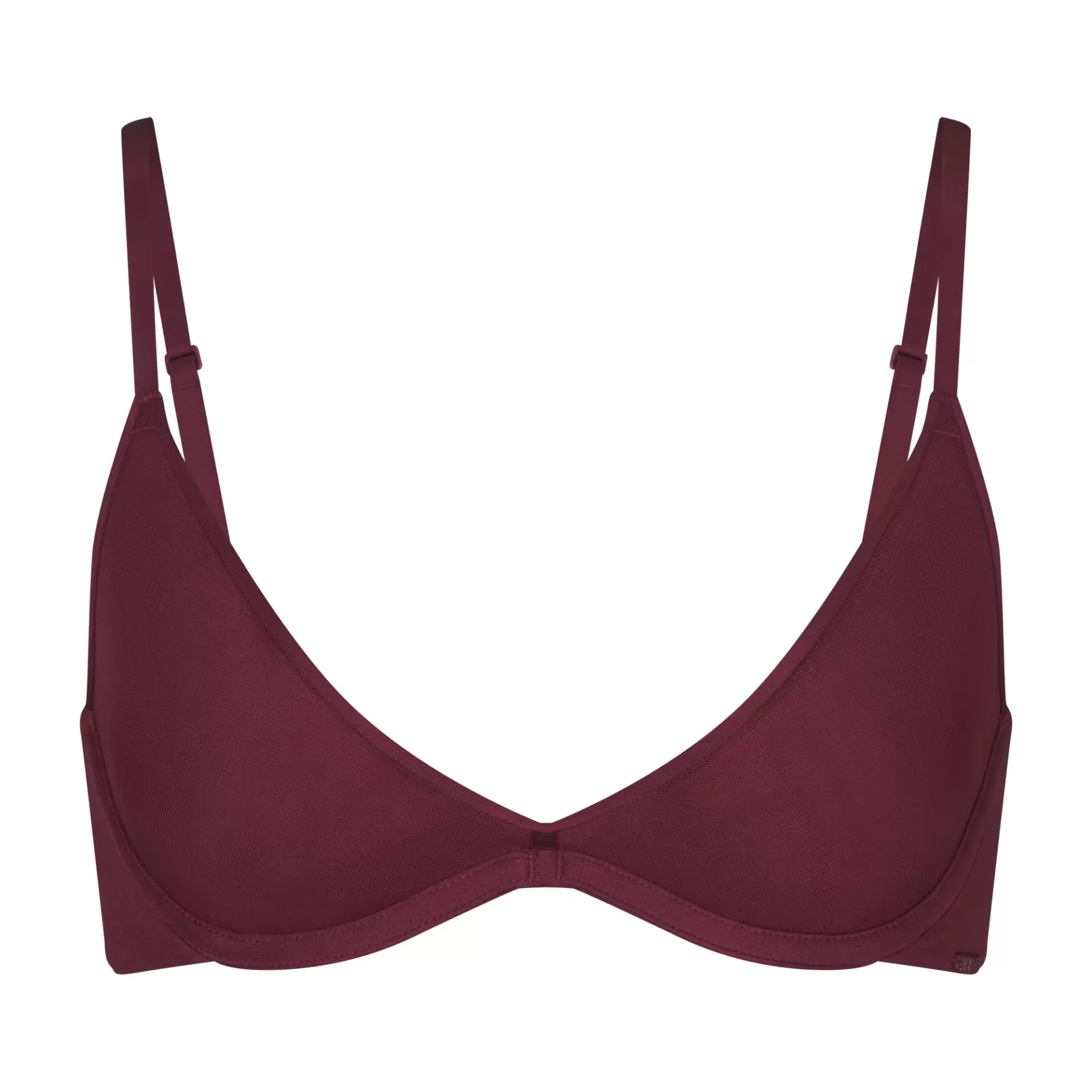 Skims lightly lined*WEIGHTLESS SCOOP BRA | WINE