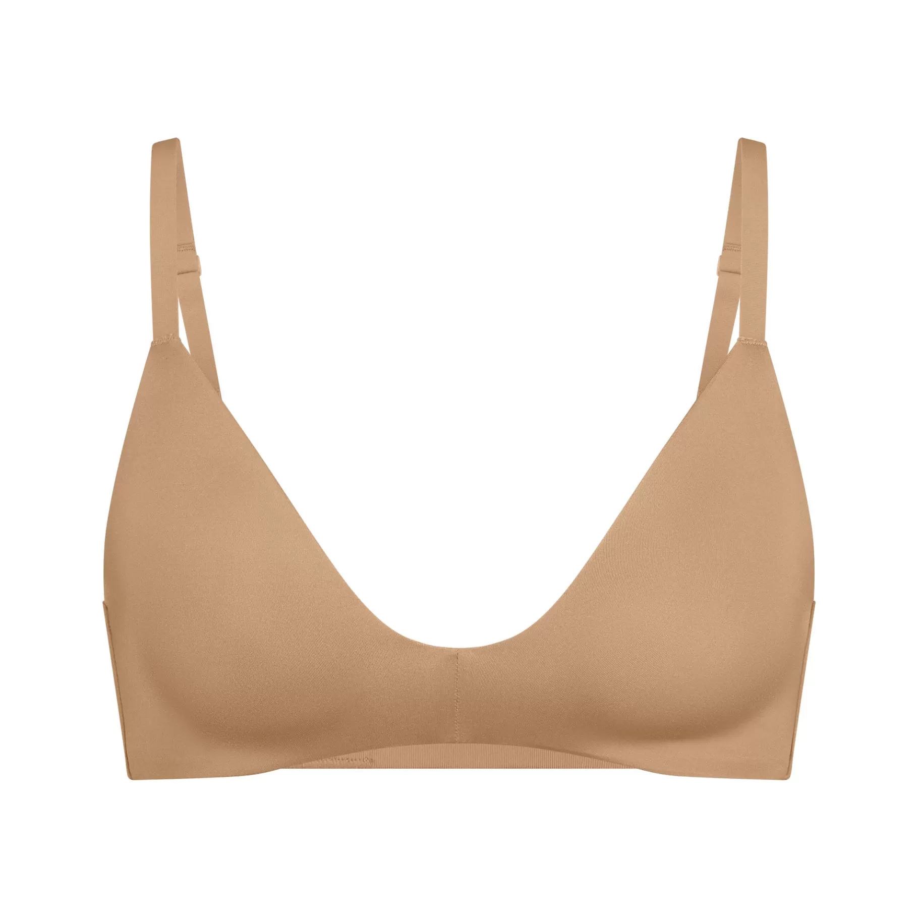 Skims lightly lined*WIRELESS FORM T-SHIRT DEMI BRA | OCHRE